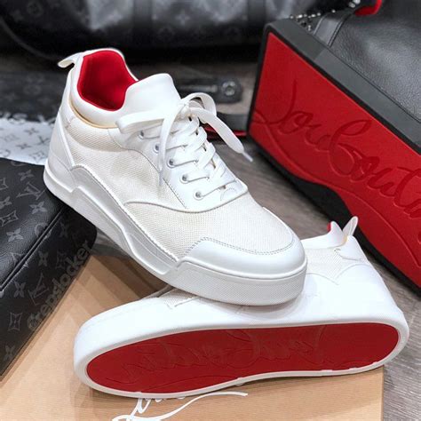 louis vuitton red bottom shoes for men|red bottoms for men sneakers.